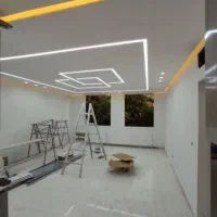 اجرای کناف و نورپردازی.رنگ آمیزی