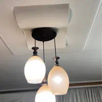 لوستر سه شاخه حباب دار آشپزخانه اتاق