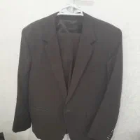 کت و شلوار قهوه ایی