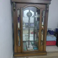 بوفه چوب گردو طرح قدیمی