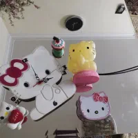 ست چراغ خواب و ساعت کیتی