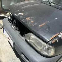 پراید مدل ۸۳ تصادفی