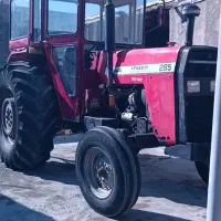 تراکتور مدل ۶۵بدون تعمیر لاستیک جلو صفر عقب ۵۰درصد