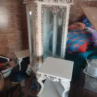 مبل چستر اصل بهمراه بوفه وجلومبلی