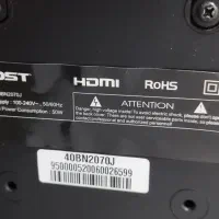 تلویزیون دوتا صفحه ش شکسته|تلویزیون و پروژکتور|رشت, استقامت ۱|دیوار