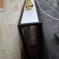 میز پشت مبلی فلزی