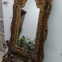 آینه شمعدان در حد نو