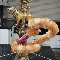 قلیون برنجی قلمکاری سنگین وزن|کلکسیون اشیاء عتیقه|قم, شهرک قدس|دیوار