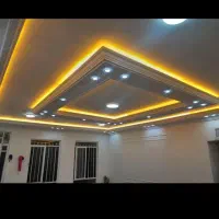 گچکاری و نور مخفی بدون نیاز به جوشکاری