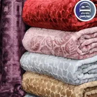 پتو تک نفره گل برجسته روشا