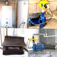 تعمیر تعمیرات پمپ آب \ آبگرمکن/بخاری/شیرآلات درمحل