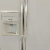 یخچال ساید بای ساید آمریکایی آدمیرال بدنه طرح چرمی