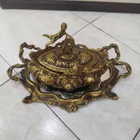 وسایل برنجی اصل،ساعت کنار سالنی میز خاطره و|ساعت دیواری و تزئینی|تهران, مشیریه|دیوار