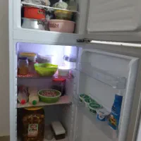 یخچال فریزر دو درب با موتور ال جی کاملا سالم