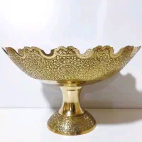 ظرف میوه خوری برنجی هندی|ظروف سرو و پذیرایی|گرمی, |دیوار