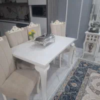 میز و صندلی غذاخوری 4 نفره شیک