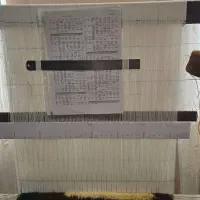 تابلو فرش نیمه کاره