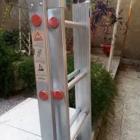 نردبان کشویی 2 تکه آلومینیومی 11پله آلومینیوم صنعت