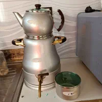 ست کتری و قوری و قندان|قوری، کتری، قهوه‌ساز دستی|دهگلان, |دیوار