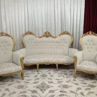 مبلمان سلطنتی9نفره نومناسب جهیزیه|مبلمان خانگی و میز عسلی|مشهد, ثامن|دیوار