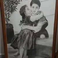 نقاشی سیاه قلم