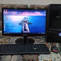 کامپیوتر core i5 رم 8 گرافیک R5 مانیتور 20 LED