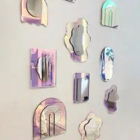 آینه دکوری دیواری سفارشی در هر اندازه