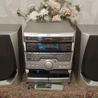 صدای سونی تکه. بلوتوث فلش اکولایزر کنترل +فیلم صدا