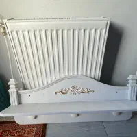 دراور با آینه و یک عدد شلف برند ساحل چوب مدل لیدی|تخت و سرویس خواب|ساری, |دیوار