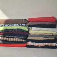 ۲۵ عدد مانتو سایز ۳۶ همه با هم