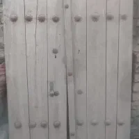 درب چوبی عتیقه قدیمی