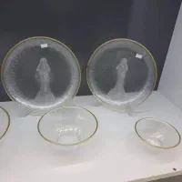 ظروف لب طلایی|ظروف سرو و پذیرایی|زرند, |دیوار