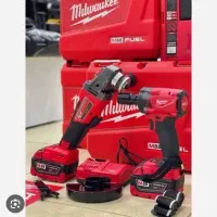 سنگ فرز ودریل واچار باطری شارژی نو