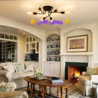 لوستر سقفی مدرن مدل صادقی