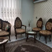 مبل سلطنتی 9 نفره|مبلمان خانگی و میز عسلی|خوی, |دیوار