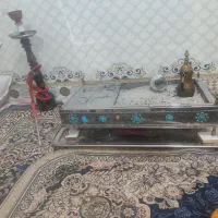 منقل استیل بزرگ وشکیل