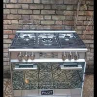 اجاق  گاز تمام استیل درحدنو استفاده نشده