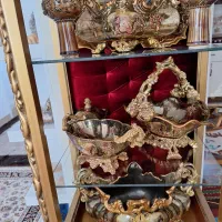 ظروف دکوری، داخل گنجه ای. گلدکیش. لیلی مجنون|ظروف سرو و پذیرایی|مشهد, آزادشهر|دیوار