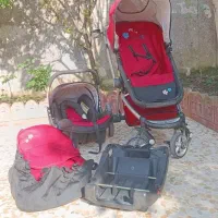 کالسکه،کریر،صندلی ماشین سالم برندgoodbaby(Eu)