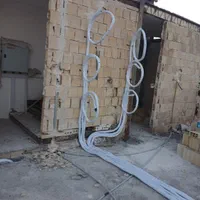 لوله کشی مسی و نصب کولر گازی،