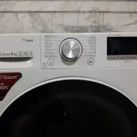 ماشین لباسشویی ۹کیلویی سفید ال جی|ماشین لباسشویی و خشککن لباس|دزفول, |دیوار