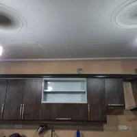 5 متر کابینت دیواری با هود بدون مشکل