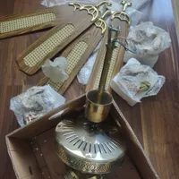 پنکه سقفی لوستردار