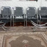 صندلی اداری و اریشگاهی ۱۱عد باسه میز جلویی