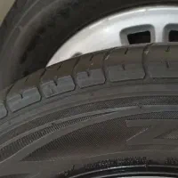 لاستیک کموهو کره ایی درحد به همراه ۴عدد رینگ|قطعات یدکی و لوازم جانبی|پردیس, فاز ۸|دیوار