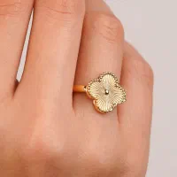 انواع انگشتر های پینترسی خاص و شیک مدل طلا