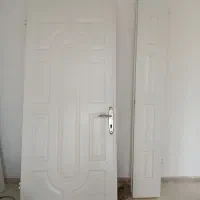 درب چوبی دو لت