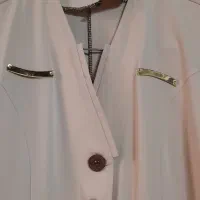 مانتو کرم رنگ نو