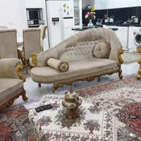مبل ۸نفره همراه با جلو مبلی و میز نهارخوری ۸نفره|مبلمان خانگی و میز عسلی|لاهیجان, کوی آزادگان|دیوار