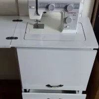 چرخ خیاطی کاچیران یاسمین با میز صندلی